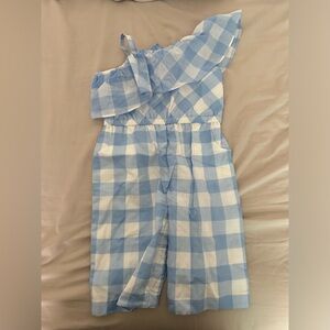 One shoulder pant suit  Janie and jack 12-18